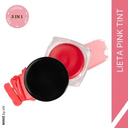 MAKEUP BY SITI Lip & Cheek Tint With Vitamin E & Jojoba Oil- 4 g- Lieta Pink-35