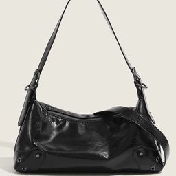 StyleCast x Revolte Women Textured Structured Shoulder Bag-picture-48