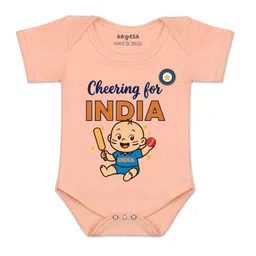 arvesa Cheering For India Printed Romper-picture-40