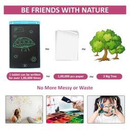NEGOCIO LCD Writing Tablet (Color May Vary) image 5