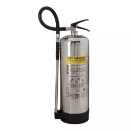 Ceasefire Wet Chemical Portable Extinguisher Class F Foam 9 L SS SP Chrome, CF-001182-picture-20