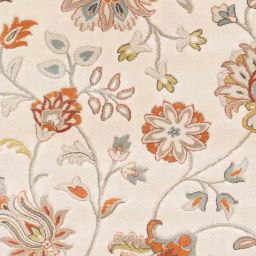 Obsessions Cream Power Loomed Anti-Static Classical Carpet - Medium image 3