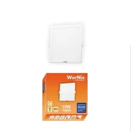 Wornix Power Solutions Motion Sensor Dimmable 15W Panel Light(Cool White)- WPS-15/MDP/S-4