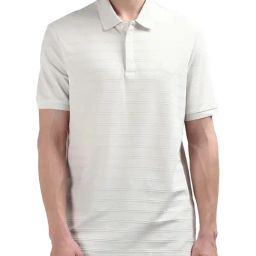 Calvin Klein Beige Cotton Regular Fit Polo T-Shirt-picture-17