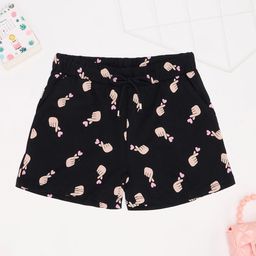 Pantaloons Junior Girls Floral Printed Hot Pants Shorts-image-58
