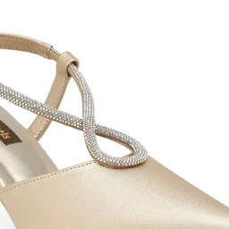 Flat n Heels Block Sandals with Buckles image 2