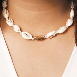 Joker & Witch Sand Star Naomi Mixed Shell Choker-63