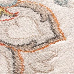Obsessions Cream Power Loomed Anti-Static Classical Carpet - Medium image 4