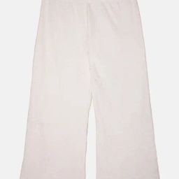 Kiddopanti Girls Cream Textured Wide Leg Pyjamas-image-56