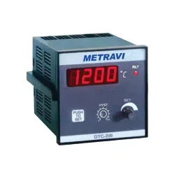 Metravi Digital Temperature Controller 3-1/2 Digit 96x96 mmsq, DTC-202-25