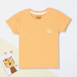 max Boys Graphic Printed Round Neck Cotton T-shirt-image-57