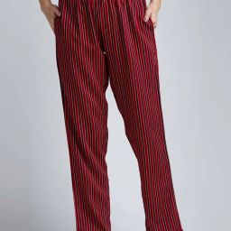 Drape in Vogue Red Print Pyjamas image 1