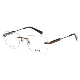 Fila Brown Square Eye Frames for Men-picture-7