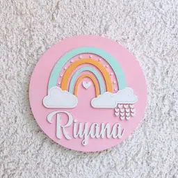 Personalized Charming Rainbow Nameplate-image-22