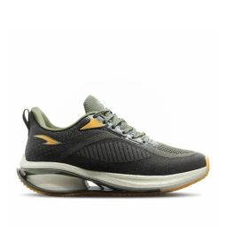 Asian Men's Green Running Shoes-10