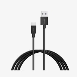 Portronics POR-656 Konnect Core 1M Type C Cable Charge & Sync Function (Black) image 1