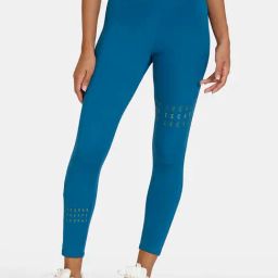 Zelocity by Zivame Blue Rapid Dry Tights-image-99
