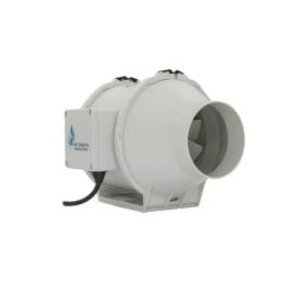 Astberg 100 mm (4 inch) 198 m³/h 31 dB ABS Plastic White Inline Duct Fan, AF-100P-7