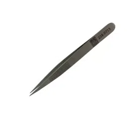 RS PRO 110 mm, Low Carbon Austenitic Steel, Strong, Tweezer, 2380713-46