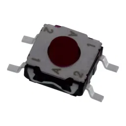 E-SWITCH TACTILE SWITCH, 0.05A, 12VDC, 200GF, SMD, TL6150AF200QG.-image-62