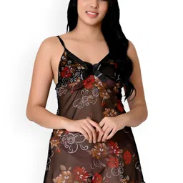 chia fashions Women Printed Baby Dolls-image-89