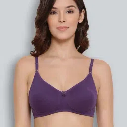 Lyra Purple Cotton T-Shirt Bra-picture-46