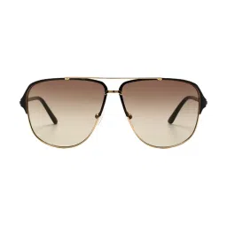 Calvin Klein Brown Aviator Sunglasses for Men image 2