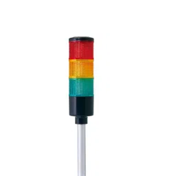 Qlight LED Steady Tower Lights DC-24 V Red, Amber & Green, EST56L-3-24-RAG-34