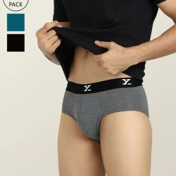 XYXX Multicolor Briefs - Pack of 3-image-73