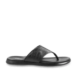 Metro Men's Black Thong Sandals-picture-25