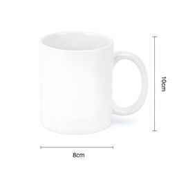 ARTBUG White Printed Ceramic Glossy Core Set of Cups and Mugs image 3