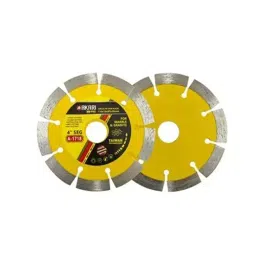 Akari Pro 4 inch/100 mm Diameter and 9 Teeth Segmented Marble Cutting Blade A-1718 (Pack of 5)-97