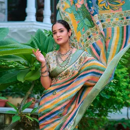 KALINI Floral Printed Kota Saree-picture-6