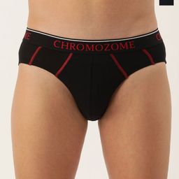 Chromozome Men Pack of 2 Premium Pure Cotton Solid Briefs 8902733648349-picture-53