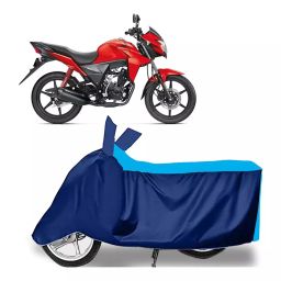 Auto Pearl Two Wheeler Cover for Honda CB Twister - Cyan, Blue-image-81