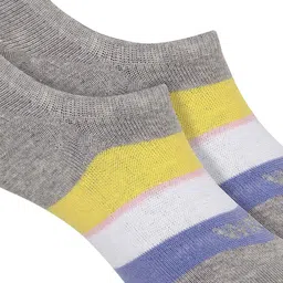 WROGN Pack Of 4 Patterned Shoe Liner Socks image 4