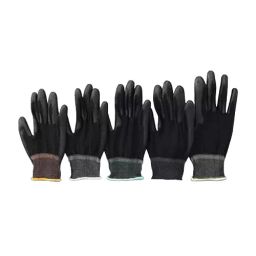 AS ONE Aspure Black PU Gloves, 3-7386-02 (Bag of 10 Pair)-image-67