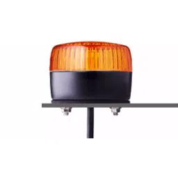 AUER Signal PFL Series Amber Multi Strobe Beacon 24 V AC/DC Base Mount LED Bulb IP67 IP69, PFL-image-17