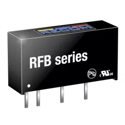 RECOM POWER DC-DC Converter 5 V DC 200 mA Output 4.5-5.5 V DC Input 1 W Through Hole, RFM-0505S-image-48