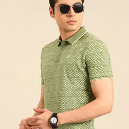Being Human Printed Polo Collar Pure Cotton T-shirt-image-27