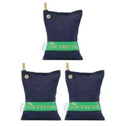 CATRON Air Freshener/Purifier Bag for Home, Office Livin Rooms, Bedrooms, Hospital Hotel, Blue (Pack of 3 Pcs)-19