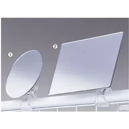 AS ONE Acrylic Mirror with Clip Acrylic Mirror, 61-136-15-1 (Set of 2 pcs)-28