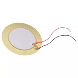 RS PRO Lead Wire Piezo Buzzer 35 (Dia.) x 0.51 mm, 1710909-12