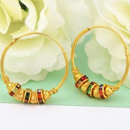 Missmister Gold-Plated Brass Earrings-image-9