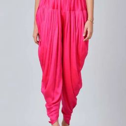First Resort By Ramola Bachchan Magenta Dhoti Pants-image-58