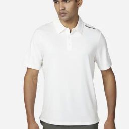 Skechers White Regular Fit Polo T-Shirt-image-83