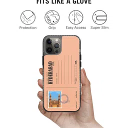 DailyObjects Postcard Design Printed iPhone 12 Pro Max Phone Back Case image 4