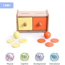 Intellibaby Wooden Balls and Coin Box Level 7 - Multicolor-13