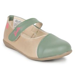 Toothless Barbie Velcro Closure Bellies - Green & Beige-image-5