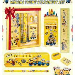 Fiddlerz Stationary Set School Supplies Birthday Gift - Yellow-12